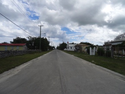 Barbudas main drag Barbudas main drag